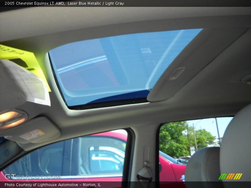 Laser Blue Metallic / Light Gray 2005 Chevrolet Equinox LT AWD