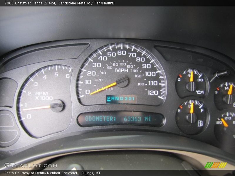 Sandstone Metallic / Tan/Neutral 2005 Chevrolet Tahoe LS 4x4