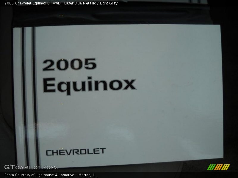 Laser Blue Metallic / Light Gray 2005 Chevrolet Equinox LT AWD