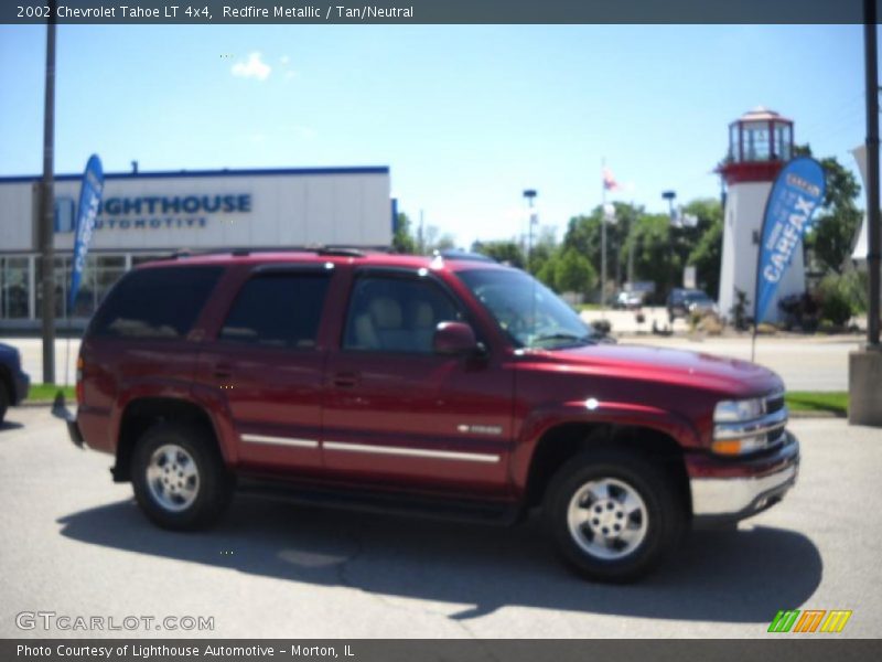 Redfire Metallic / Tan/Neutral 2002 Chevrolet Tahoe LT 4x4