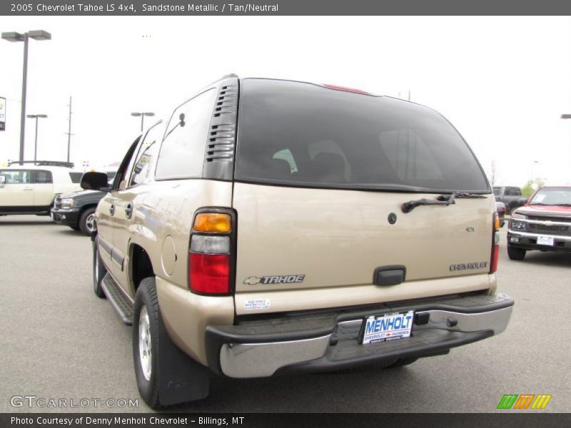 Sandstone Metallic / Tan/Neutral 2005 Chevrolet Tahoe LS 4x4