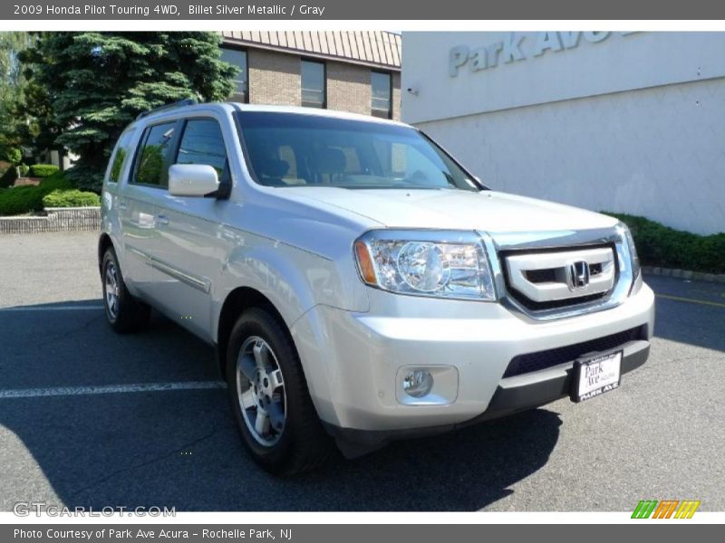 Billet Silver Metallic / Gray 2009 Honda Pilot Touring 4WD