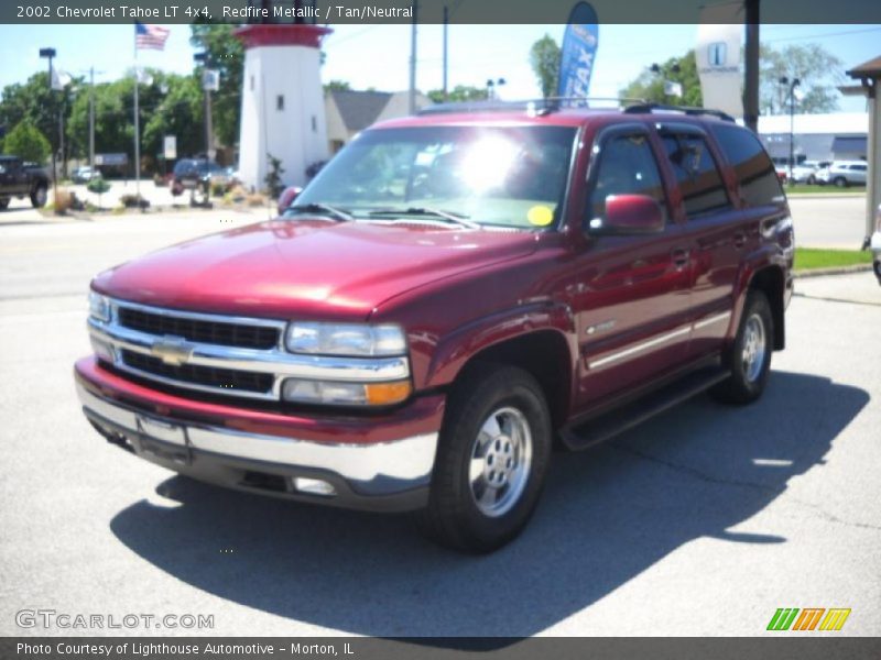 Redfire Metallic / Tan/Neutral 2002 Chevrolet Tahoe LT 4x4