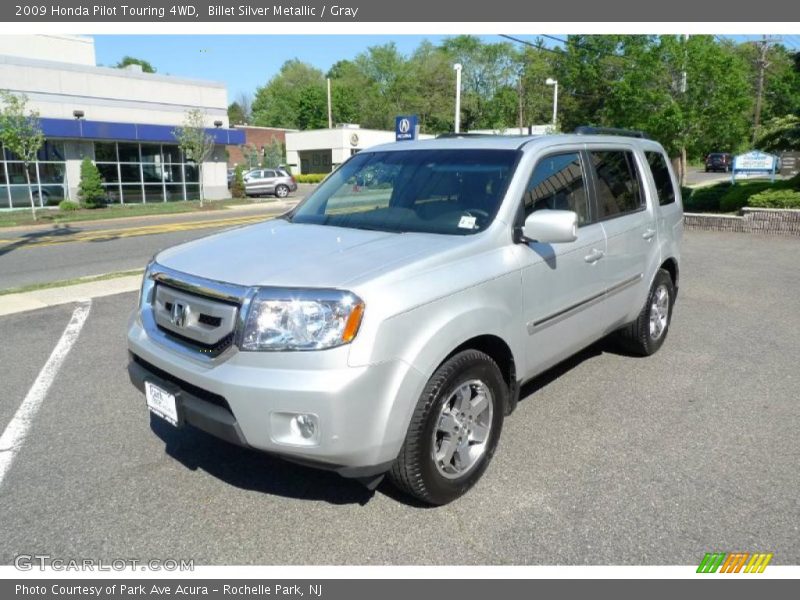 Billet Silver Metallic / Gray 2009 Honda Pilot Touring 4WD