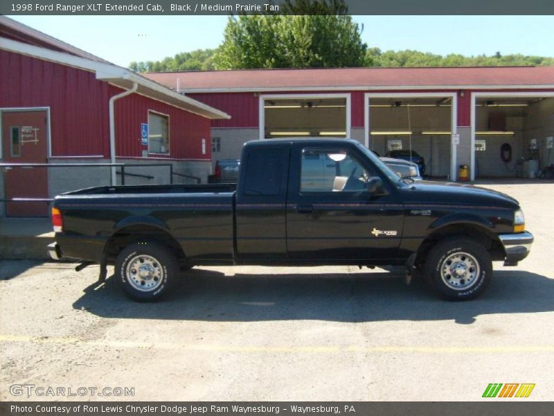 Black / Medium Prairie Tan 1998 Ford Ranger XLT Extended Cab