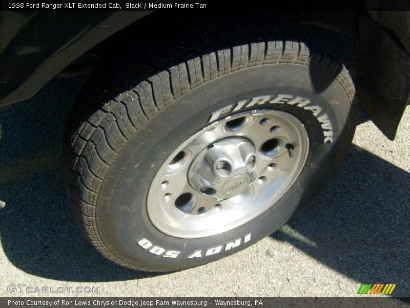 Black / Medium Prairie Tan 1998 Ford Ranger XLT Extended Cab