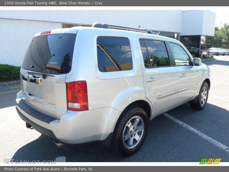 Billet Silver Metallic / Gray 2009 Honda Pilot Touring 4WD