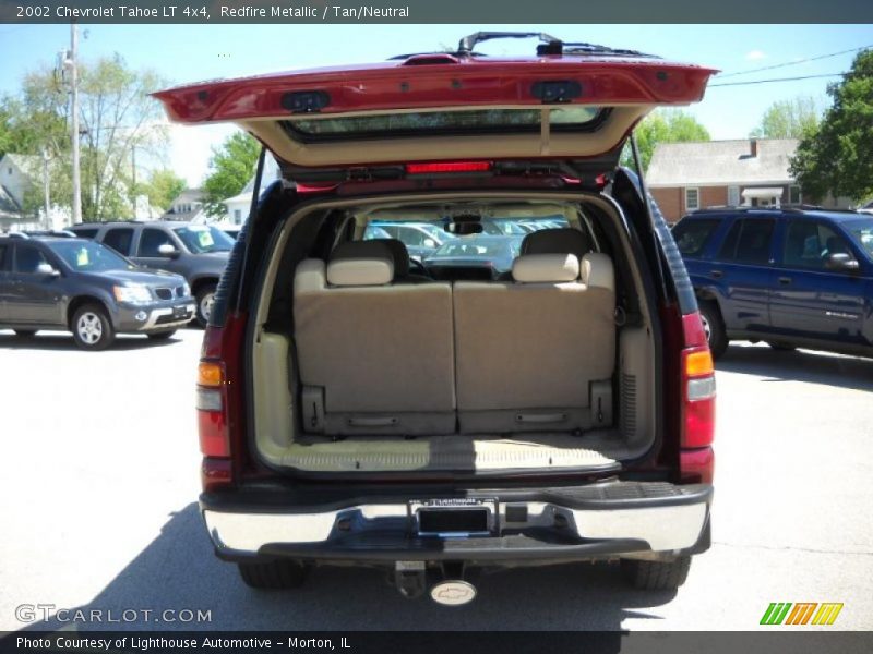 Redfire Metallic / Tan/Neutral 2002 Chevrolet Tahoe LT 4x4