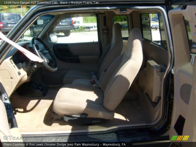 Black / Medium Prairie Tan 1998 Ford Ranger XLT Extended Cab