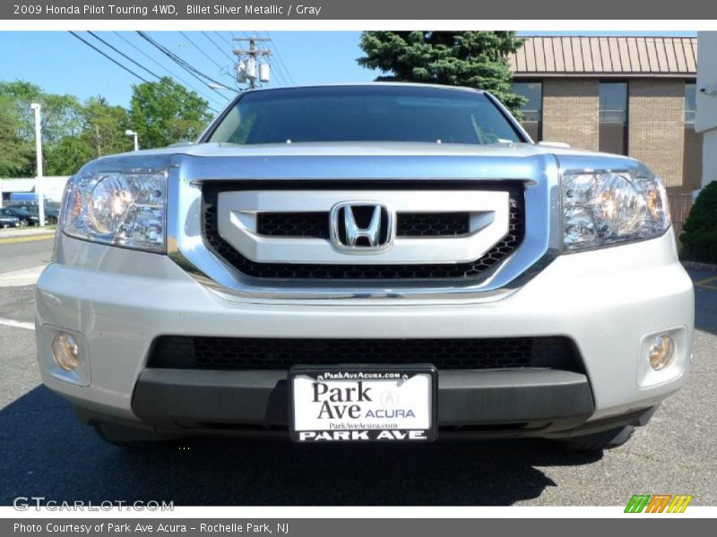 Billet Silver Metallic / Gray 2009 Honda Pilot Touring 4WD