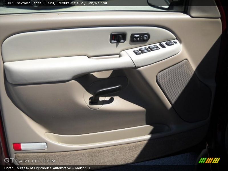 Redfire Metallic / Tan/Neutral 2002 Chevrolet Tahoe LT 4x4