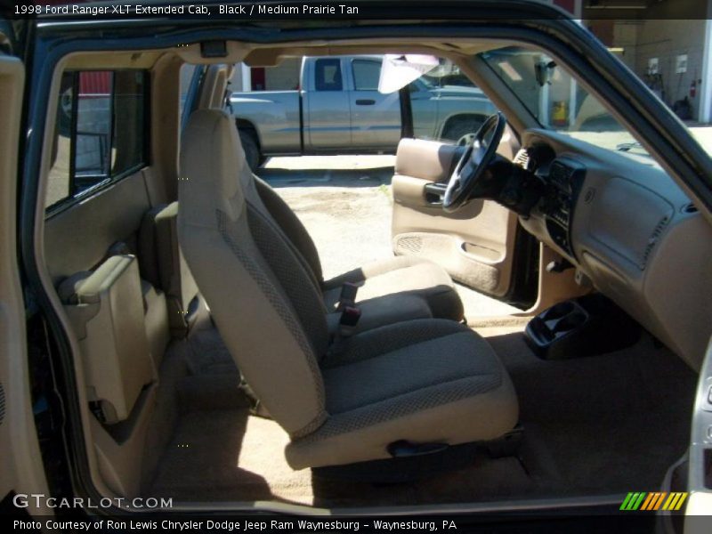 Black / Medium Prairie Tan 1998 Ford Ranger XLT Extended Cab