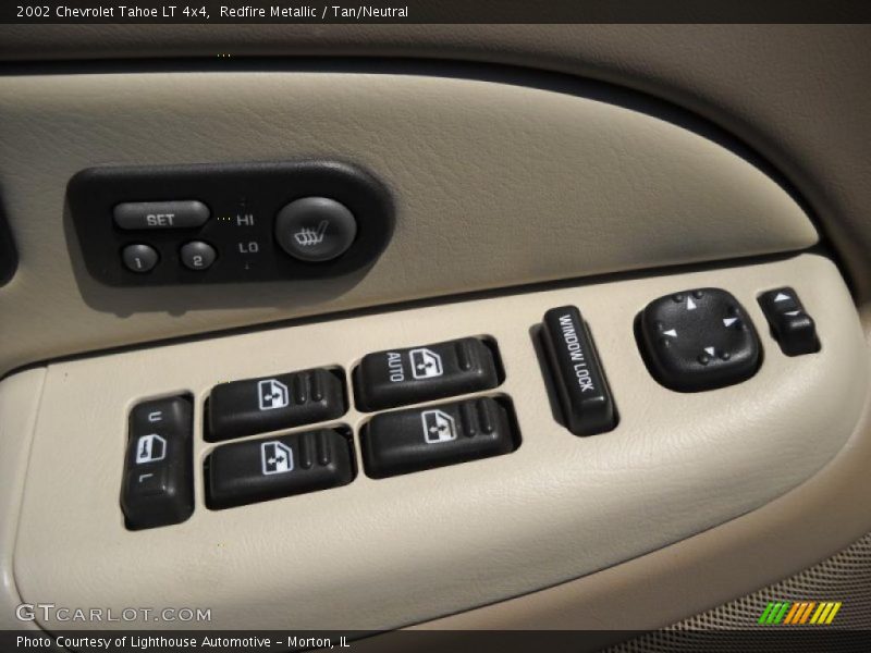 Redfire Metallic / Tan/Neutral 2002 Chevrolet Tahoe LT 4x4