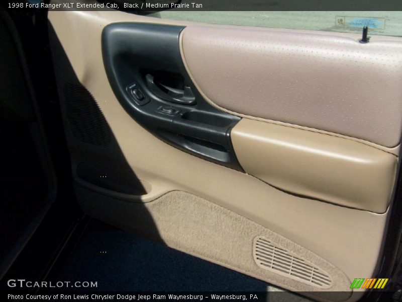 Black / Medium Prairie Tan 1998 Ford Ranger XLT Extended Cab