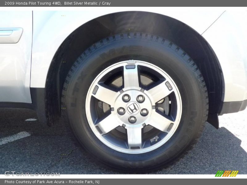 Billet Silver Metallic / Gray 2009 Honda Pilot Touring 4WD