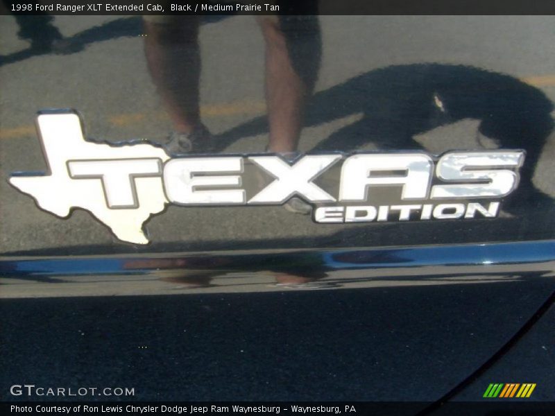 Black / Medium Prairie Tan 1998 Ford Ranger XLT Extended Cab