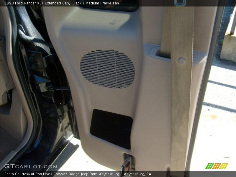 Black / Medium Prairie Tan 1998 Ford Ranger XLT Extended Cab