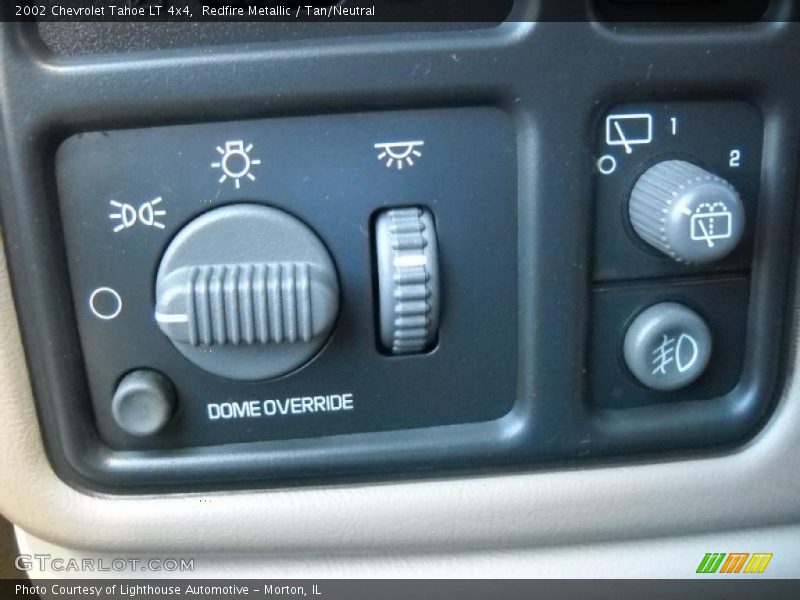 Redfire Metallic / Tan/Neutral 2002 Chevrolet Tahoe LT 4x4