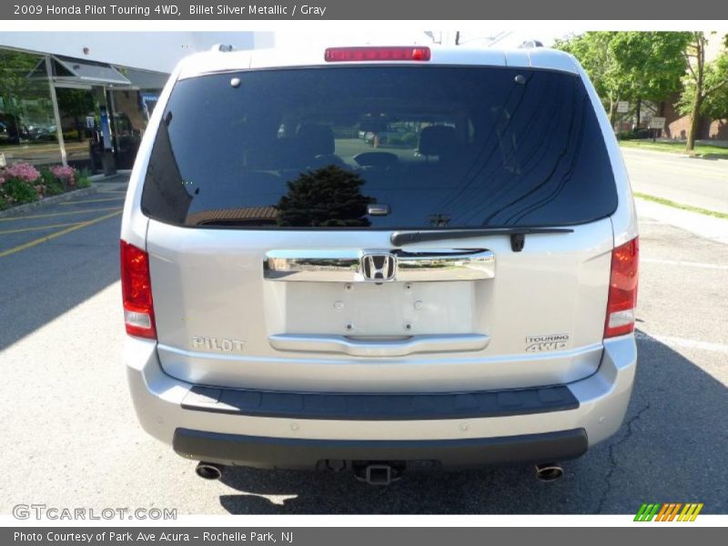 Billet Silver Metallic / Gray 2009 Honda Pilot Touring 4WD