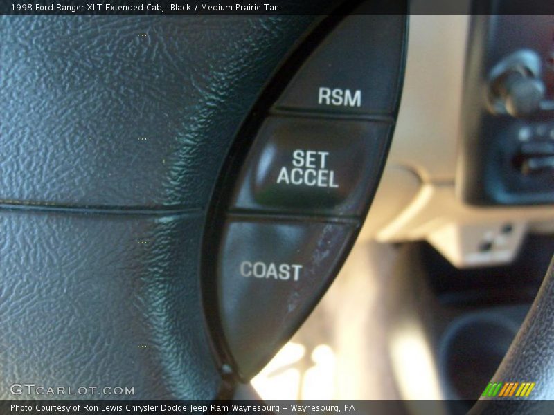 Black / Medium Prairie Tan 1998 Ford Ranger XLT Extended Cab