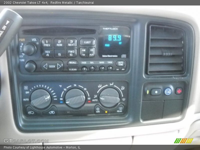 Redfire Metallic / Tan/Neutral 2002 Chevrolet Tahoe LT 4x4