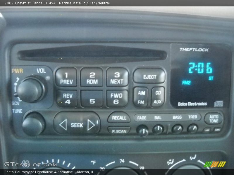 Redfire Metallic / Tan/Neutral 2002 Chevrolet Tahoe LT 4x4