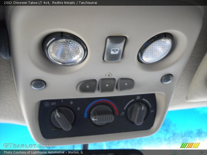 Redfire Metallic / Tan/Neutral 2002 Chevrolet Tahoe LT 4x4