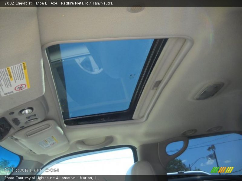 Redfire Metallic / Tan/Neutral 2002 Chevrolet Tahoe LT 4x4