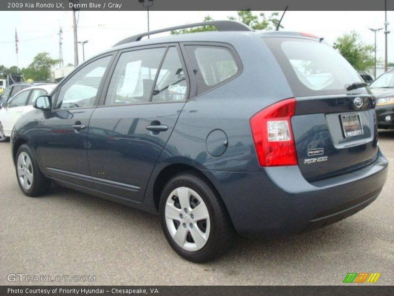 Denim Blue / Gray 2009 Kia Rondo LX