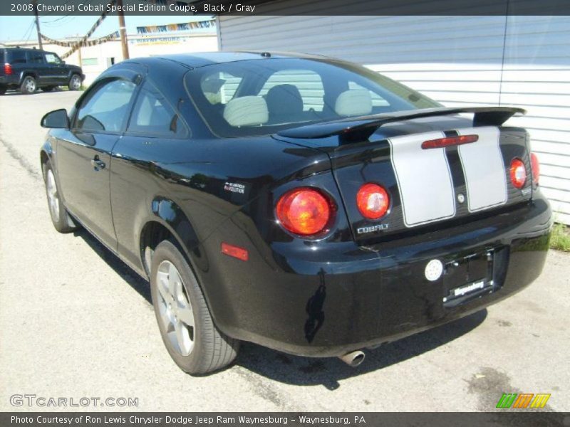 Black / Gray 2008 Chevrolet Cobalt Special Edition Coupe