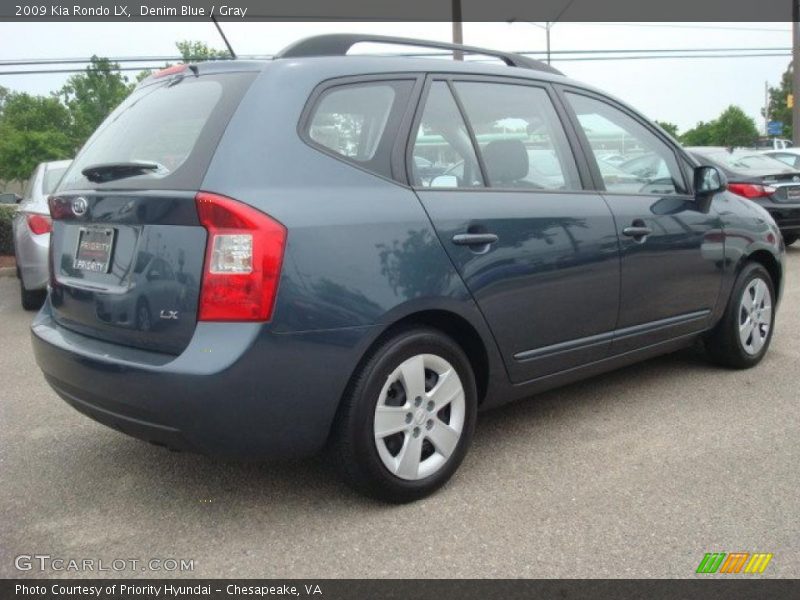 Denim Blue / Gray 2009 Kia Rondo LX