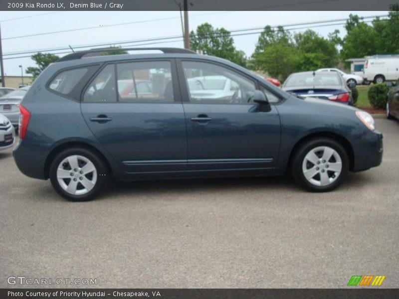 Denim Blue / Gray 2009 Kia Rondo LX