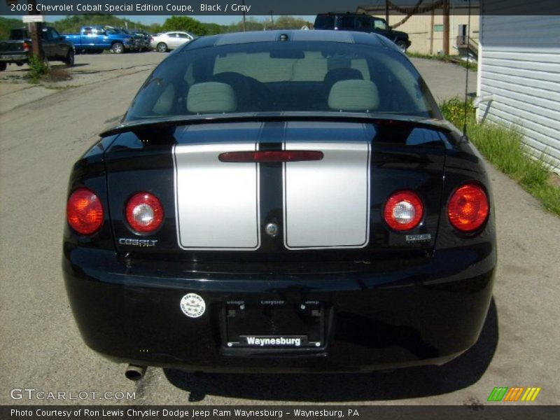Black / Gray 2008 Chevrolet Cobalt Special Edition Coupe