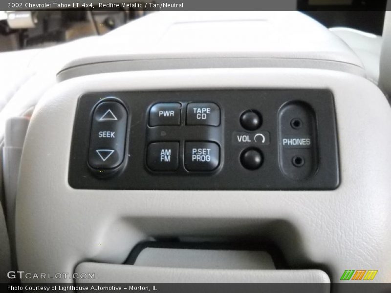 Redfire Metallic / Tan/Neutral 2002 Chevrolet Tahoe LT 4x4