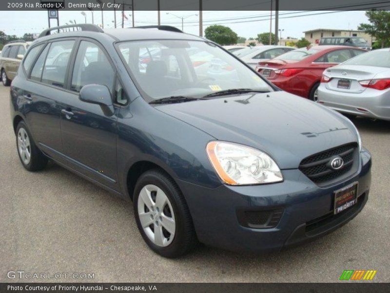 Denim Blue / Gray 2009 Kia Rondo LX