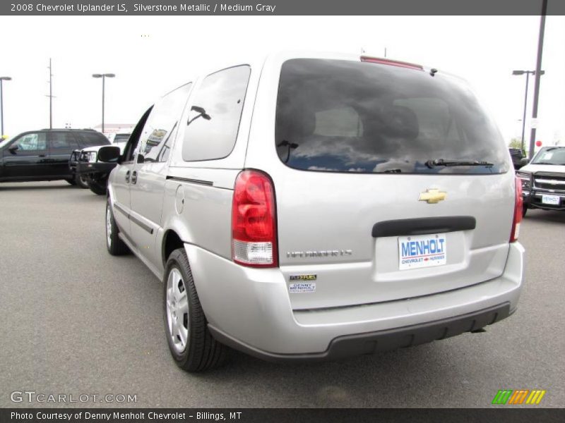 Silverstone Metallic / Medium Gray 2008 Chevrolet Uplander LS