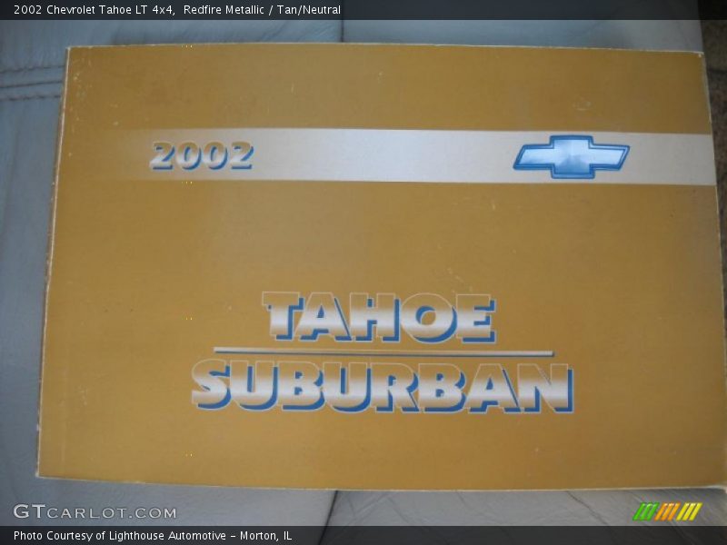 Redfire Metallic / Tan/Neutral 2002 Chevrolet Tahoe LT 4x4