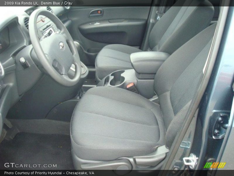 Denim Blue / Gray 2009 Kia Rondo LX