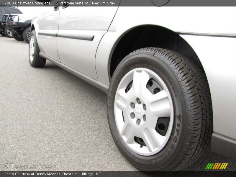 Silverstone Metallic / Medium Gray 2008 Chevrolet Uplander LS