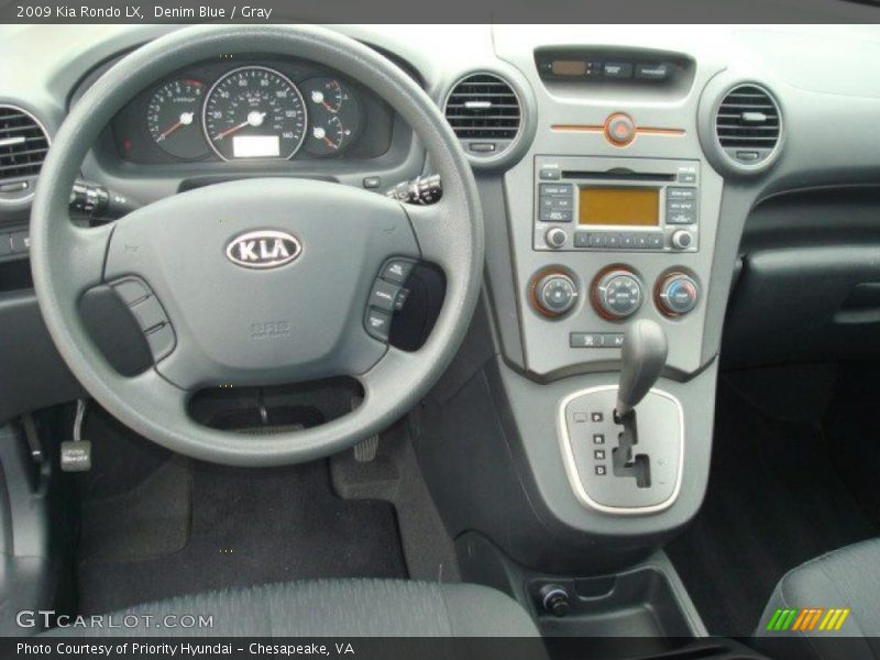 Denim Blue / Gray 2009 Kia Rondo LX