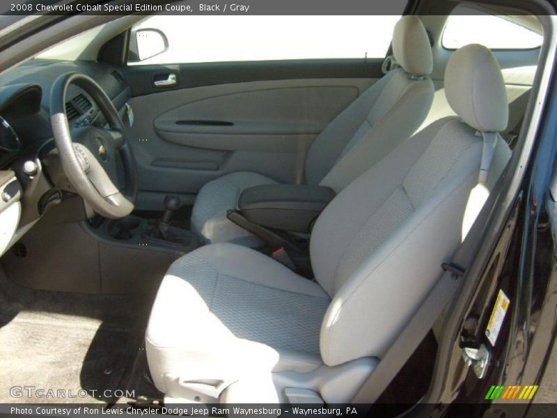 Black / Gray 2008 Chevrolet Cobalt Special Edition Coupe