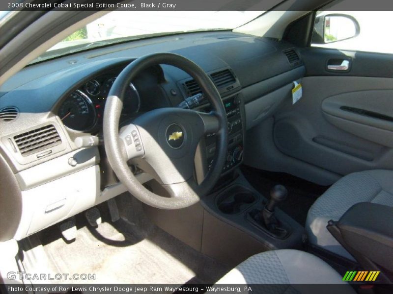 Black / Gray 2008 Chevrolet Cobalt Special Edition Coupe