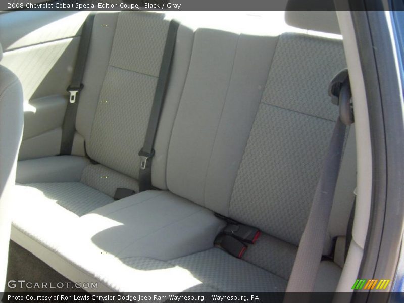 Black / Gray 2008 Chevrolet Cobalt Special Edition Coupe
