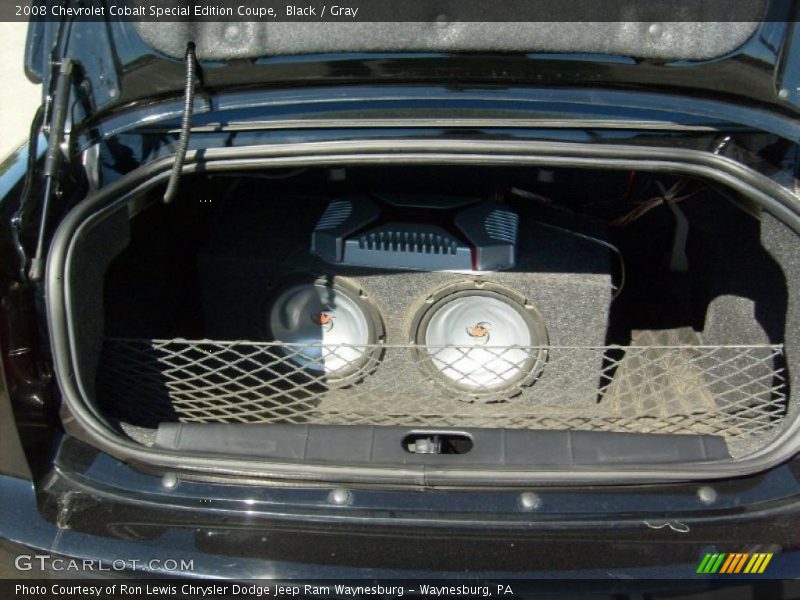 Black / Gray 2008 Chevrolet Cobalt Special Edition Coupe