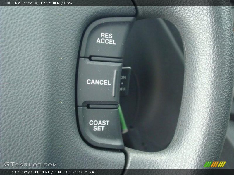 Denim Blue / Gray 2009 Kia Rondo LX