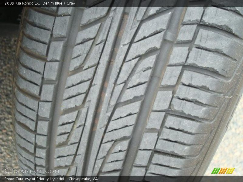 Denim Blue / Gray 2009 Kia Rondo LX