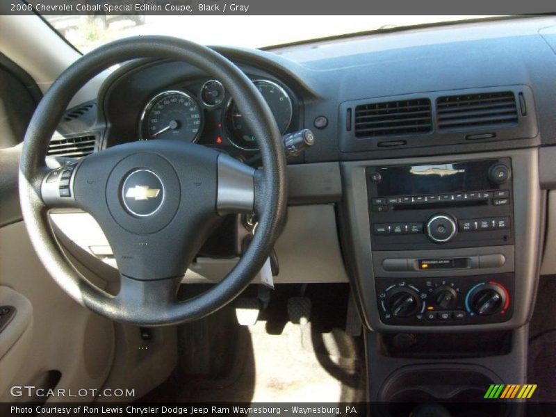 Black / Gray 2008 Chevrolet Cobalt Special Edition Coupe