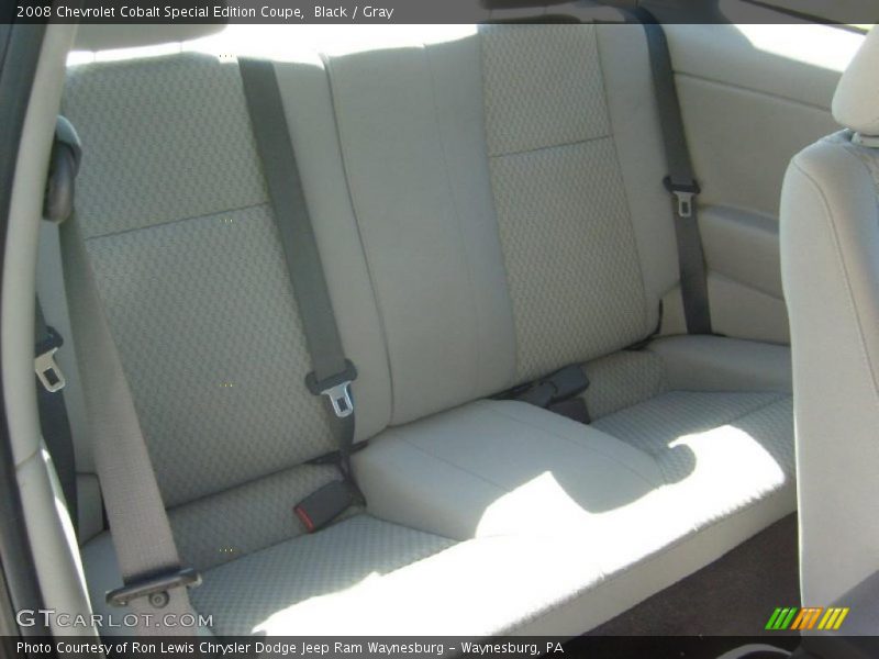 Black / Gray 2008 Chevrolet Cobalt Special Edition Coupe