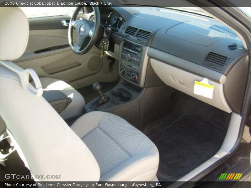 Black / Gray 2008 Chevrolet Cobalt Special Edition Coupe