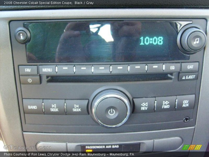 Black / Gray 2008 Chevrolet Cobalt Special Edition Coupe
